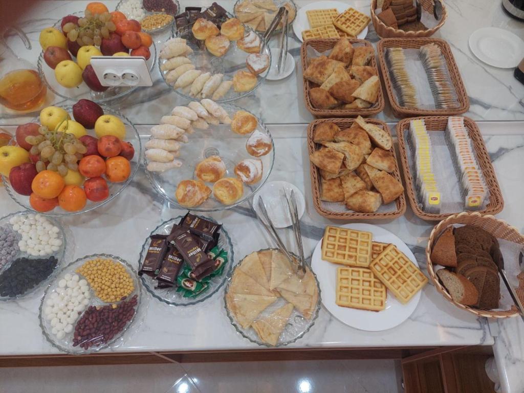 Wake up to a delightful breakfast buffet at Jahongir Premium Hotel